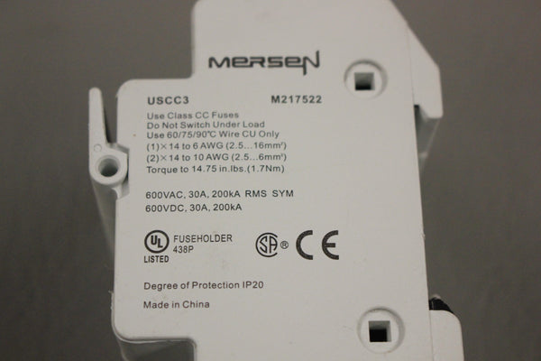 FERRAZ SHAWMUT FUSE HOLDER  USCC3 M217522