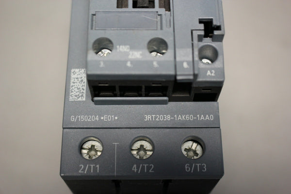 UNUSED SIEMENS POWER CONTACTOR 3RT2038-1AK60-1AA0