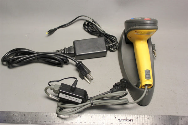 SYMBOL BARCODE SCANNER WITH CRADLE AND CABLES SBRE + PL370