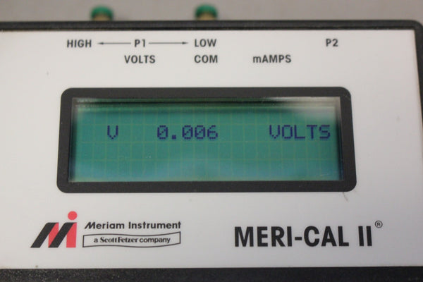 MERIAM INSTRUMENT MERI-CAL II