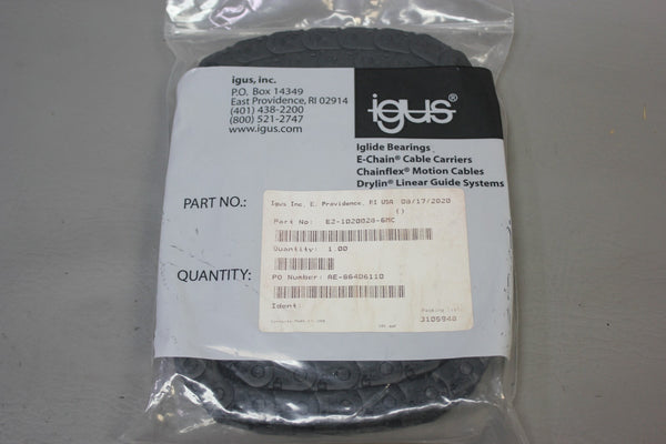 NEW IGUS CABLE ENERGY CHAIN CARRIER E2-10-20-028-6MC