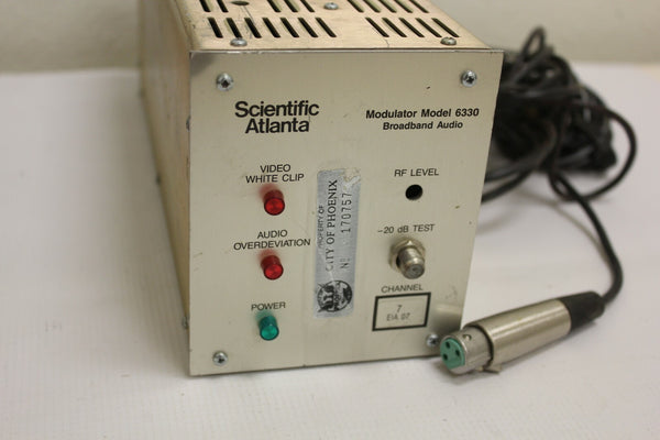 Scientific Atlanta Modulator 6330 Broadband Audio