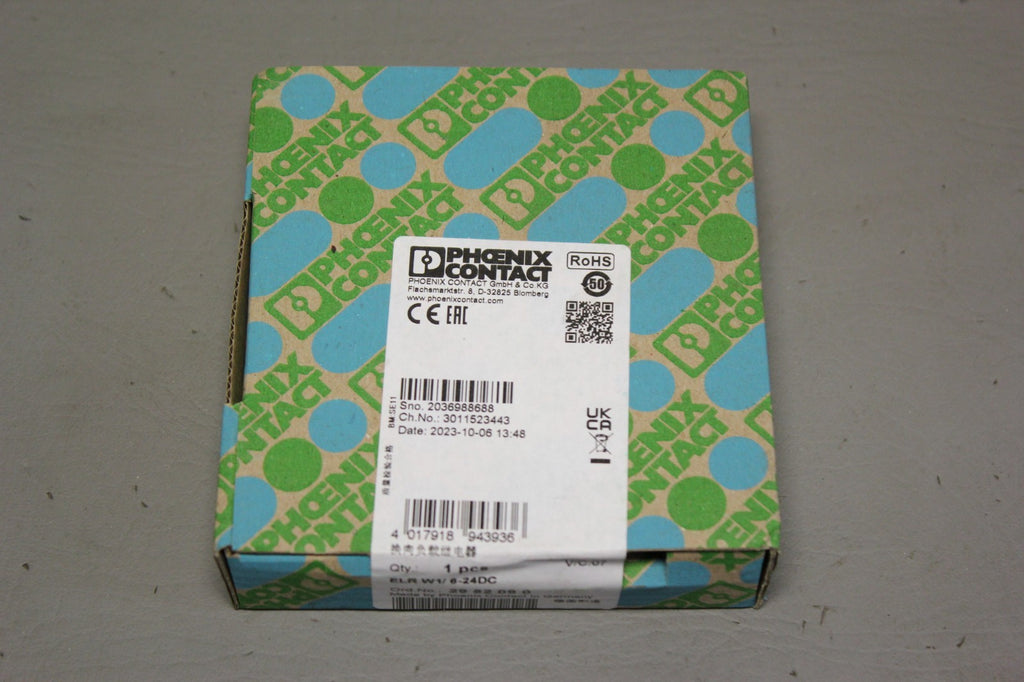 NEW PHOENIX CONTACT ELECTRONIC REVERSING LOAD RELAY  ELR W1/ 6-24DC  2982090