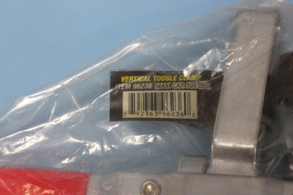Vertical Toggle Clamp 500lb Capacity 96236 