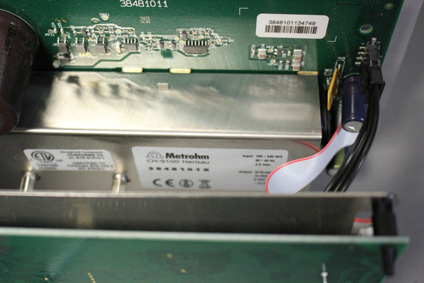 METROHM PHOTOMETER POWER SUPPLY MODULE 3848101X