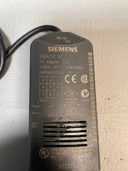 Siemens S7 TS adapter  Model 6es7 972 0ca34 0xa0
