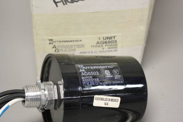 NEW INTERMATIC AG6503 SURGE ARRESTER