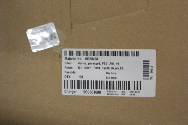 NEW CASE OF 199 STRATEC LASER WELDED FLOWCELL