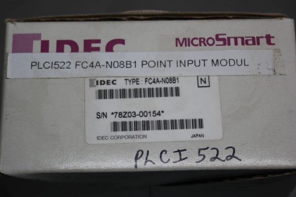NEW IDEC PLC MODULE FC4A-NO8B1