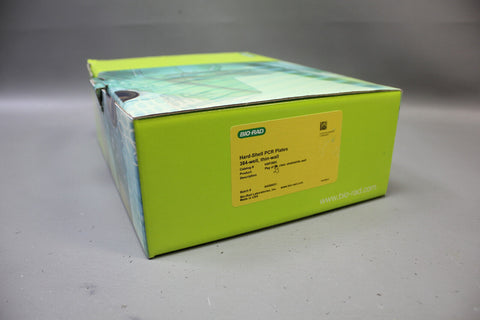 NEW BOX 25 BIO-RAD HARD-SHELL 384 WELL THIN WALL PCR PLATES 50uL HSP3805