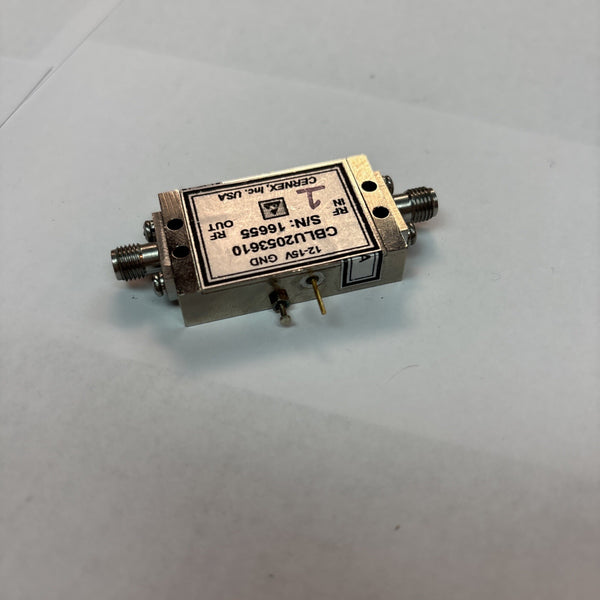 CERNEX CBLU2053610 Frequency Multiplier 12-15V GND