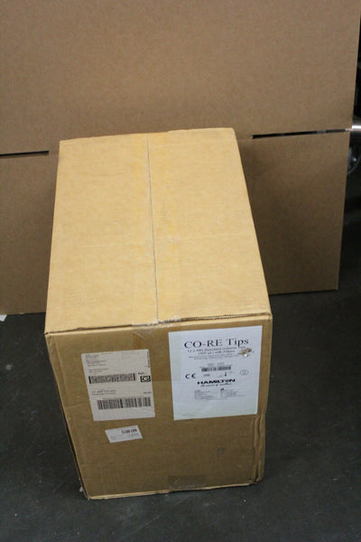 NEW CASE OF HAMILTON CO-RE TIPS WITH FILTERS 12X480 STANDARD VOLUME 300uL 235903
