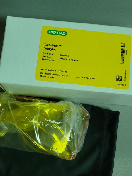 NEW BIO RAD XcitaBlue VIEWING GOGGLES 1708185 LAB