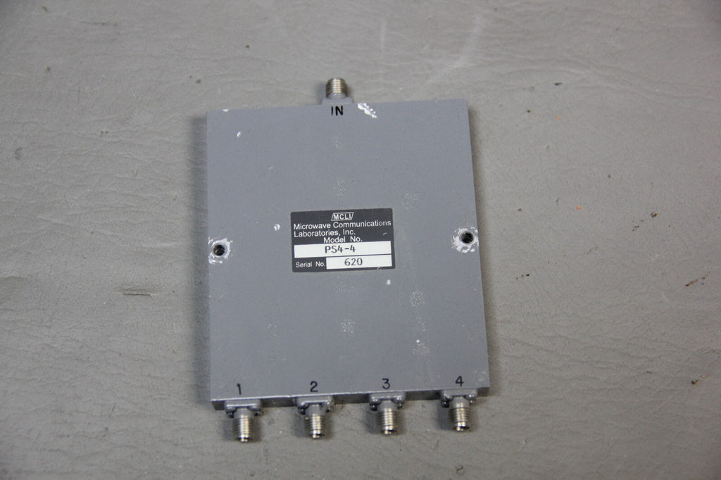 MCLI 4 WAY RF MICROWAVE POWER DIVIDER PS4-4
