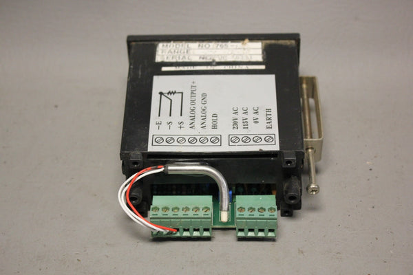 JENCO DIGITAL THERMOMETER PANEL METER MODEL 765