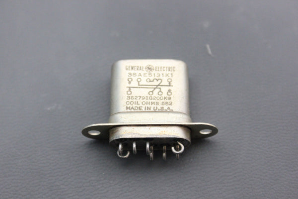  GE MIL SPEC RELAY 552ohm 3SAE5131K1 (S18-T-28A)