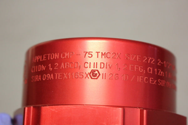 NEW APPLETON CMP-75 TMC2X SIZE 272, 2-1/2"