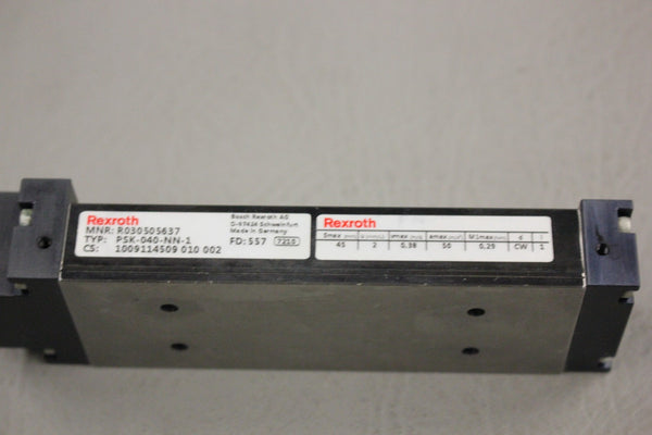 REXROTH PRECISION LINEAR ACTUATOR PSK-040-NN-1