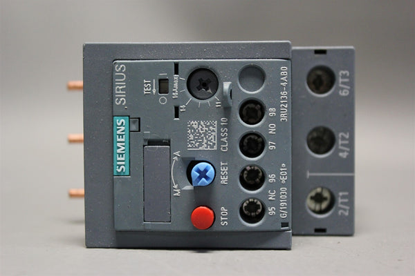 Unused SIEMENS SIRUIS THERMAL OVERLOAD RELAY 3RU2136-4AB0 
