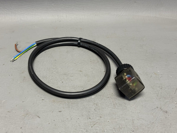 Burkert Solenoid Valve Connector 008368 With Cable