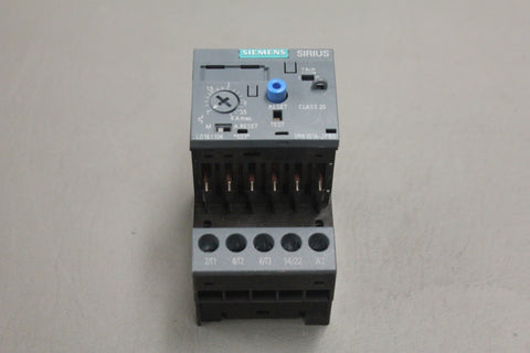 SIEMENS 3RB3016-2PB0 OVERLOAD RELAY