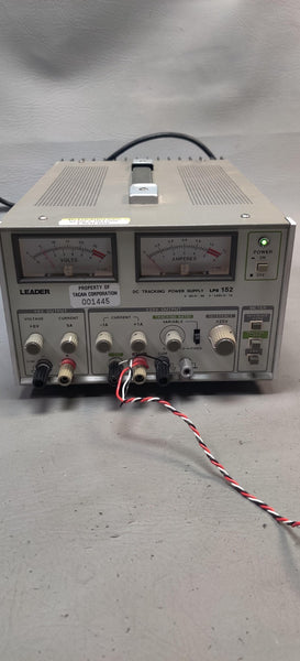 LEADER DC TRACKING POWER SUPPLY  LPS 152