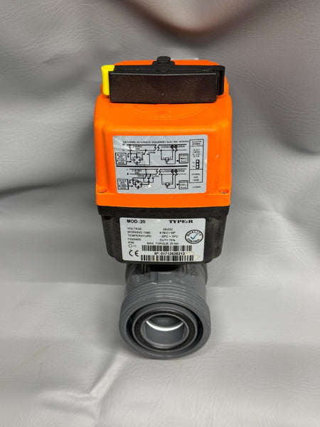 GEORG FISCHER  ELECTRICALLY ACTUATED BALL VALVE  150.104.227  TYPE 546   (B1)