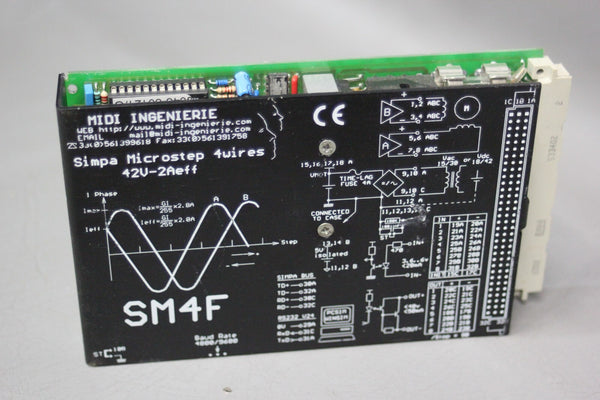 MIDI INGENIERIE MICROSTEP INDEXER & AMPLIFIER SM4F