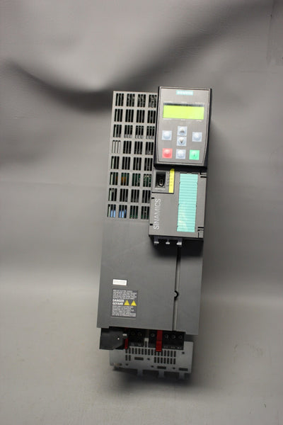 SIEMENS SINAMICS POWER MODULE WITH CONTROL UNIT AND KEYPAD 6SL3210-1PB21-8UL0
