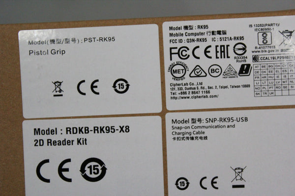 NEW CIPHERLAB RK95 MOBILE COMPUTER SNAP-ON COMMUNICATION & CHARGING CABLE