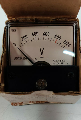 DAIICHI PXK-60A 0-150% Meter NEW