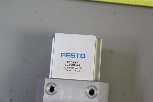 FESTO SWIVEL PARALLEL PNEUMATIC GRIPPER HGDS-PP-16-YSRT-A-B