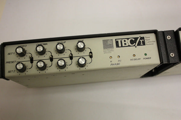 Broadcast Electronic Services TBC/R Time Base Corrector Remote TBC/R200 2 Units