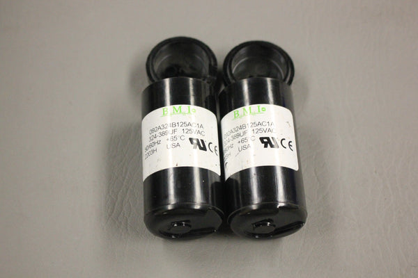 LOT OF 2 NEW BMI 092A324B125AC1A 125 VAC START CAPACITORS