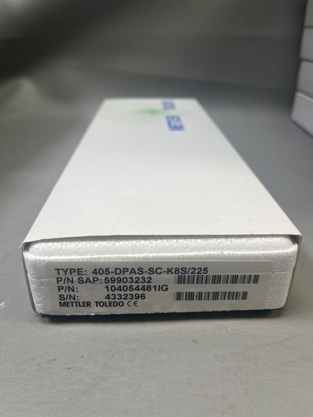 New Mettler Toledo 405-DPAS-SC-K8S/225 PH Probe 225MM