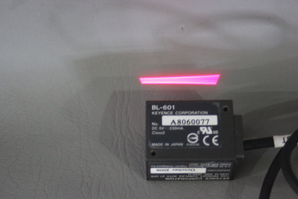 KEYENCE LASER BARCODE READER & LASER BL-601 BL-U2