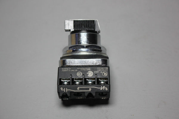 SIEMENS SELECTOR SWITCH, CONTACT BLOCK 52SA2CAB W/52BJK