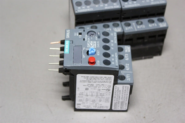 Lot of 3 UNUSED SIEMENS OVERLOAD RELAY  3RU2116-0CB0 