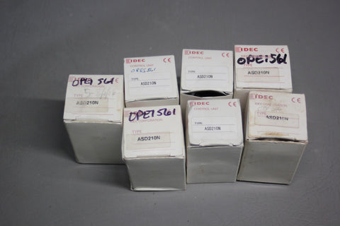 LOT OF 7 NEW IDEC SELECTOR SWITCHES ASD210N