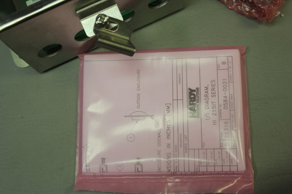 NEW HARDY C2 CERTIFIED JUNCTION BOX AND SUMMING CARD HI215IT-SS1