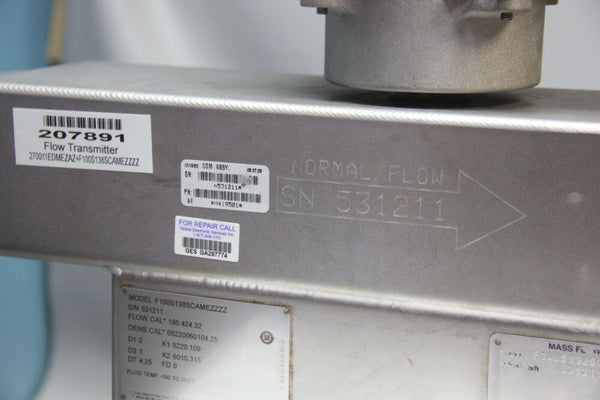 MICRO MOTION FLOW TRASNMITTER & FLOW SENSOR 2700 11BDAEZZZ F100 S138SCAMEZZZZ
