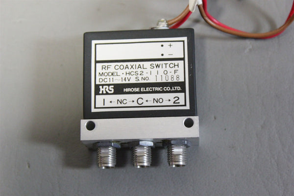 HIROSE ELECTRIC CO RF COAXIAL SWITCH HCS2-IIO-F