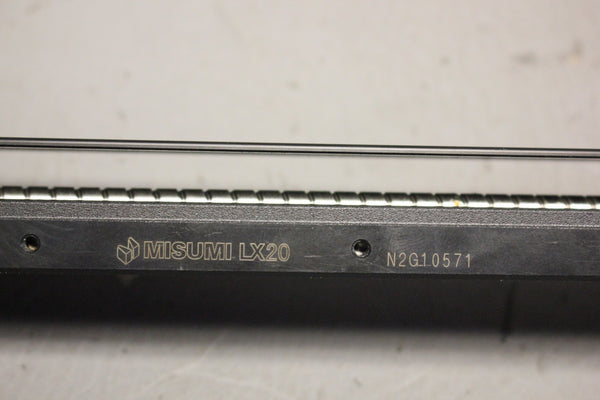 MISUMI LX20 LINEAR STAGE ACTUATOR W/ MAXON 305658 MOTOR