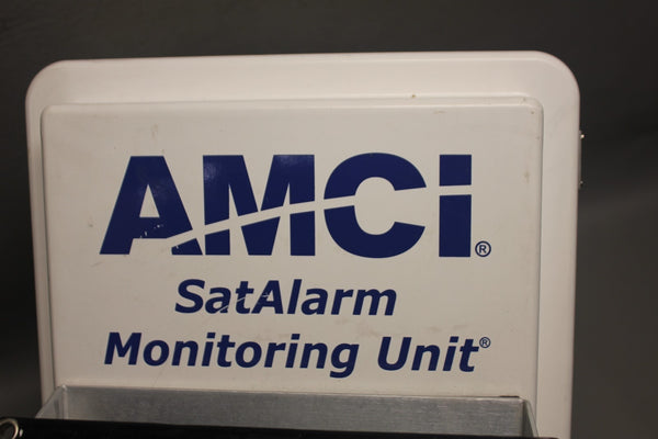 AMCI SMU SATELLITE MONITORING UNIT SATALARM W/SKYWAVE MODEM & SUNWIZE SOLAR PANE
