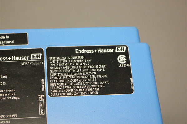 ENDRESS HAUSER PROMASS 83 FLOWMETER CONTROLLER 83A01-5W53/0