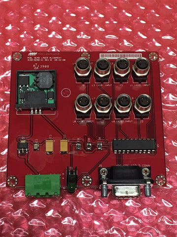 Molecular Imprints 3100-0098-01 rev B pcb quad laser alignment board