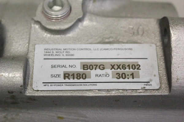 CAMCO-FERGUSON GEAR REDUCER R180 30:1