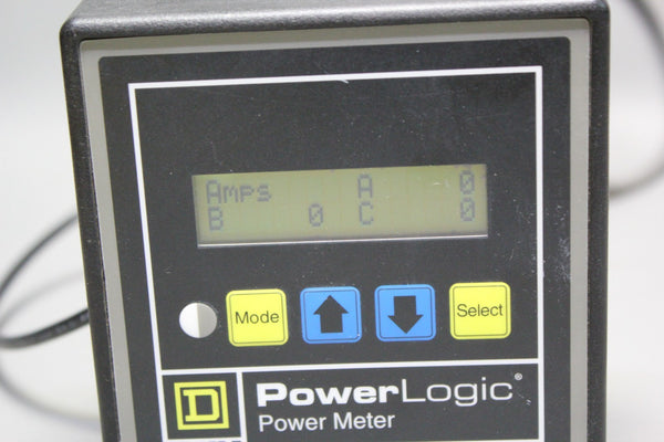 SQUARE D POWERLOGIC 3020 POWER METER WITH TERMINAL  PM-620 & PMD-32