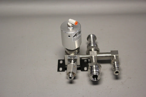 UNUSED APTECH STAINLESS DIAPHRAGM VALVE AP3540SM 2PWA TW4 TW4 145 PSIG 10 BAR
