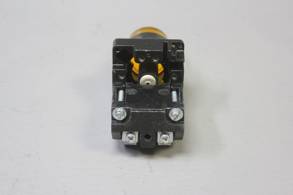 UNUSED SIEMENS 52BL4E9XB BLACK MAX PILOT LIGHT LAMP LED AMBER